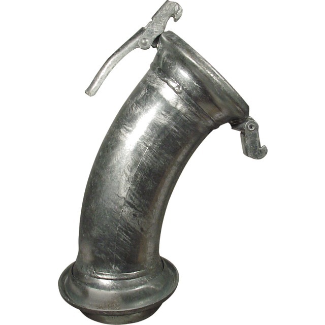 Courbe Zinguee MF Ø 200 45° référence fournisseur 214391